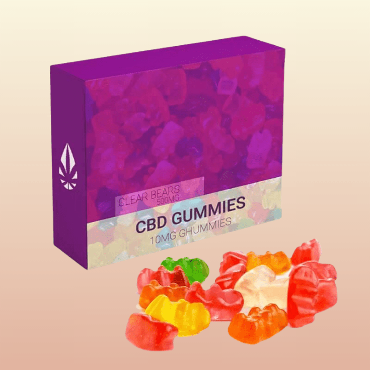 Custom CBD Gummies Boxes