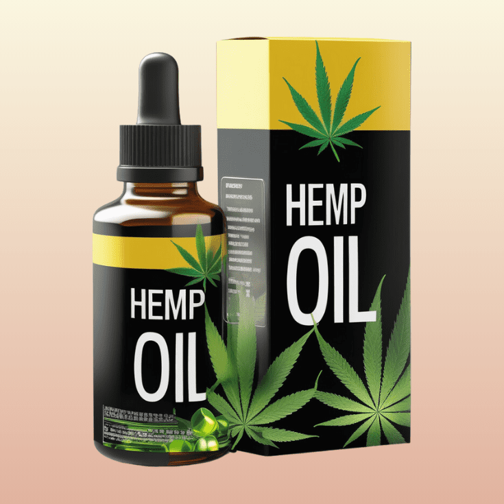 Custom CBD Hemp Oil Box