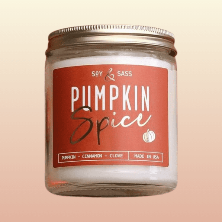 Custom printed Candle Labels